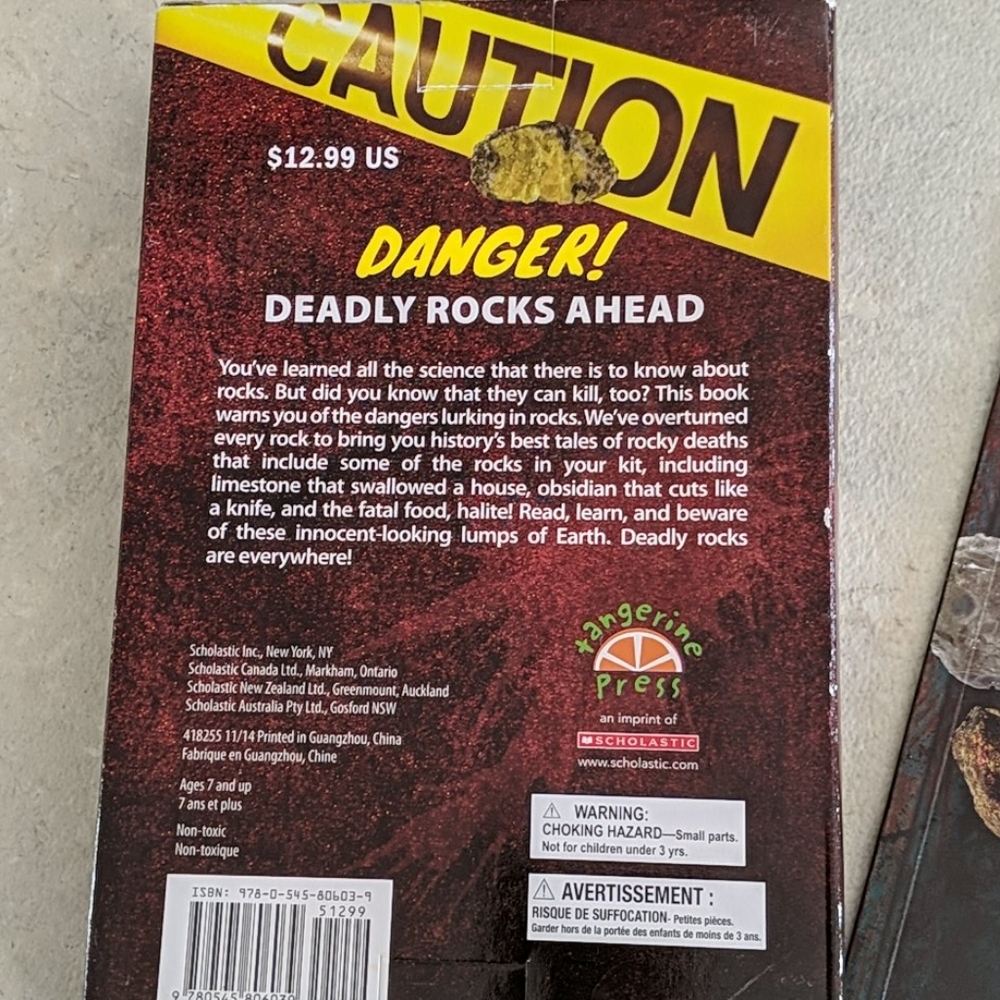 Deadly Rocks book - Picture 5 of 5